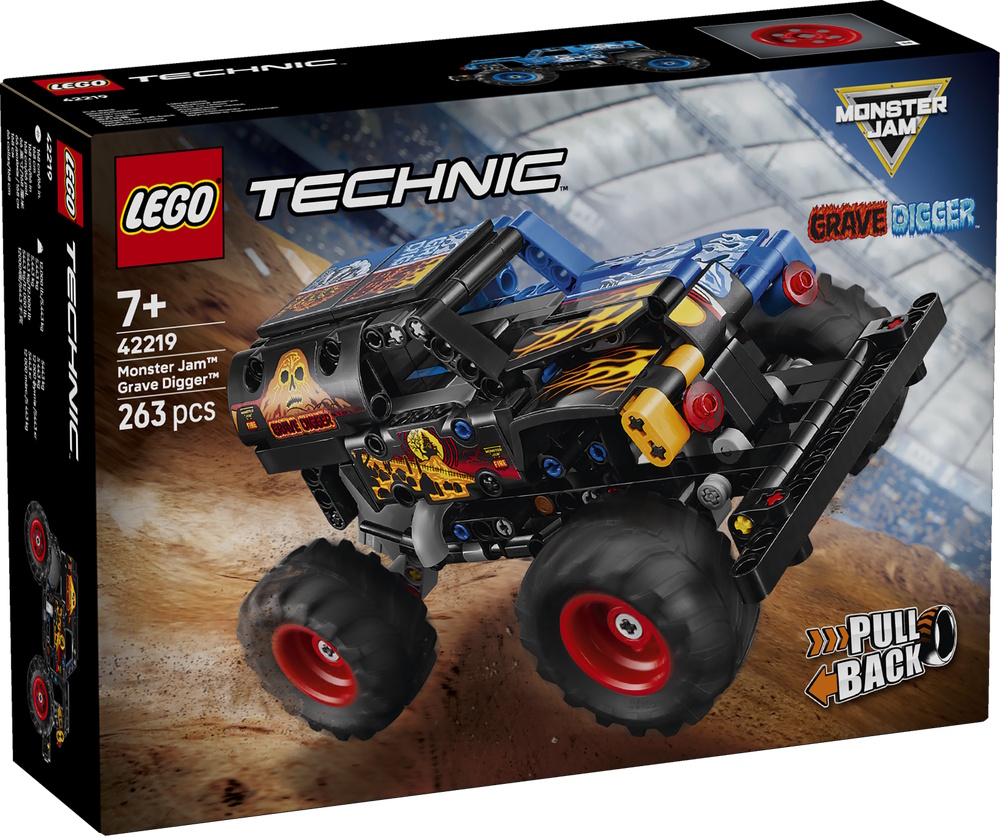 LEGO Technic 42219 Xe Đua Monster Jam™ Grave Digger™