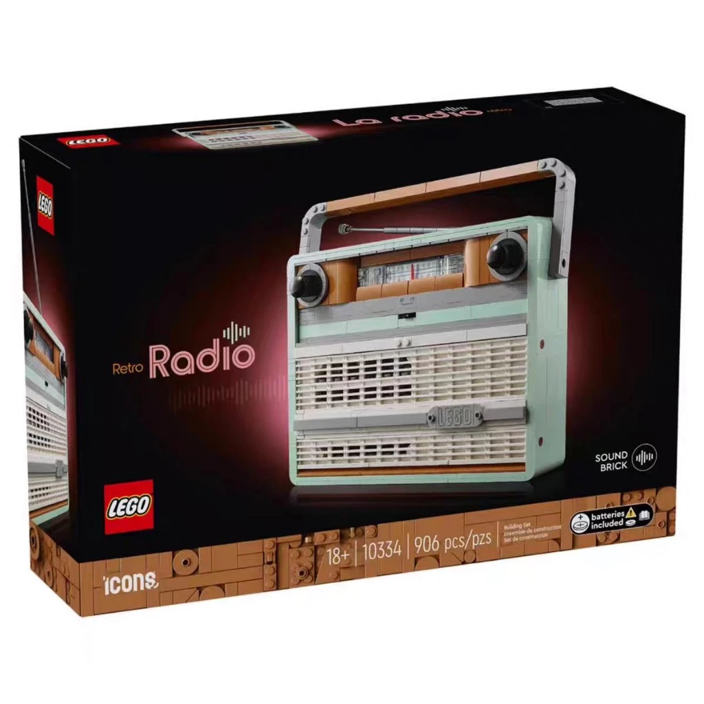 LEGO Icons 10334 Đài Radio Cổ Điển